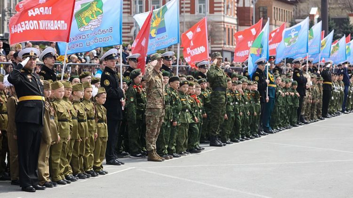 Парад первоклассников «Правнуки Победы» во Владивостоке впервые станет международным