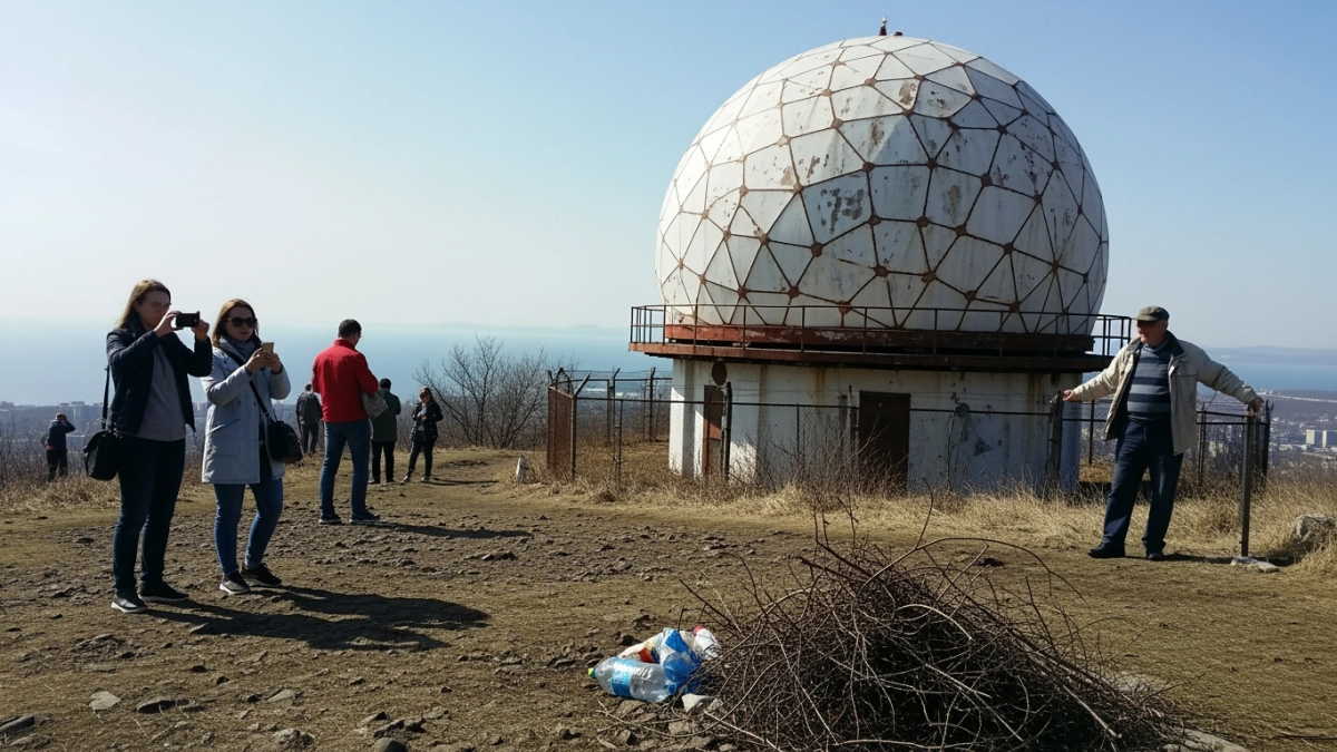 Советский «шарик ПВО» на сопке Владивостока снесут через год