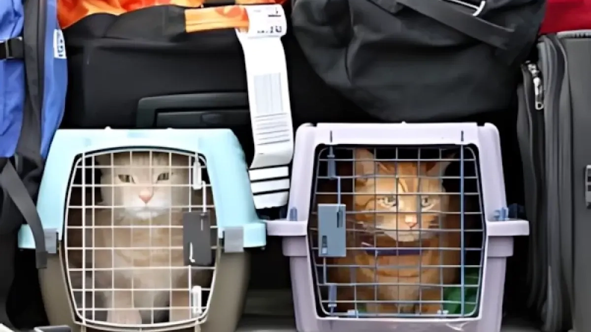 82 питомца из Владивостока улетели за рубеж: собаки, кошки и черепахи