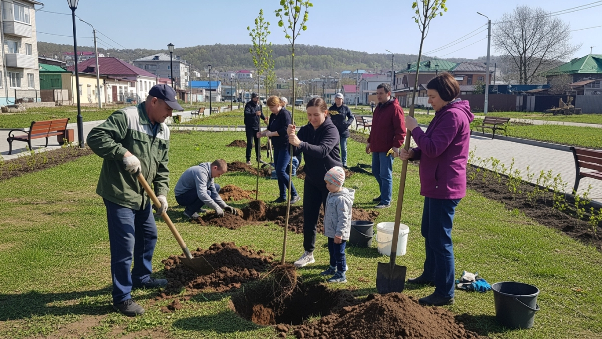 В Приморье высадят 240 тысяч растений — Сады памяти получат 600 саженцев