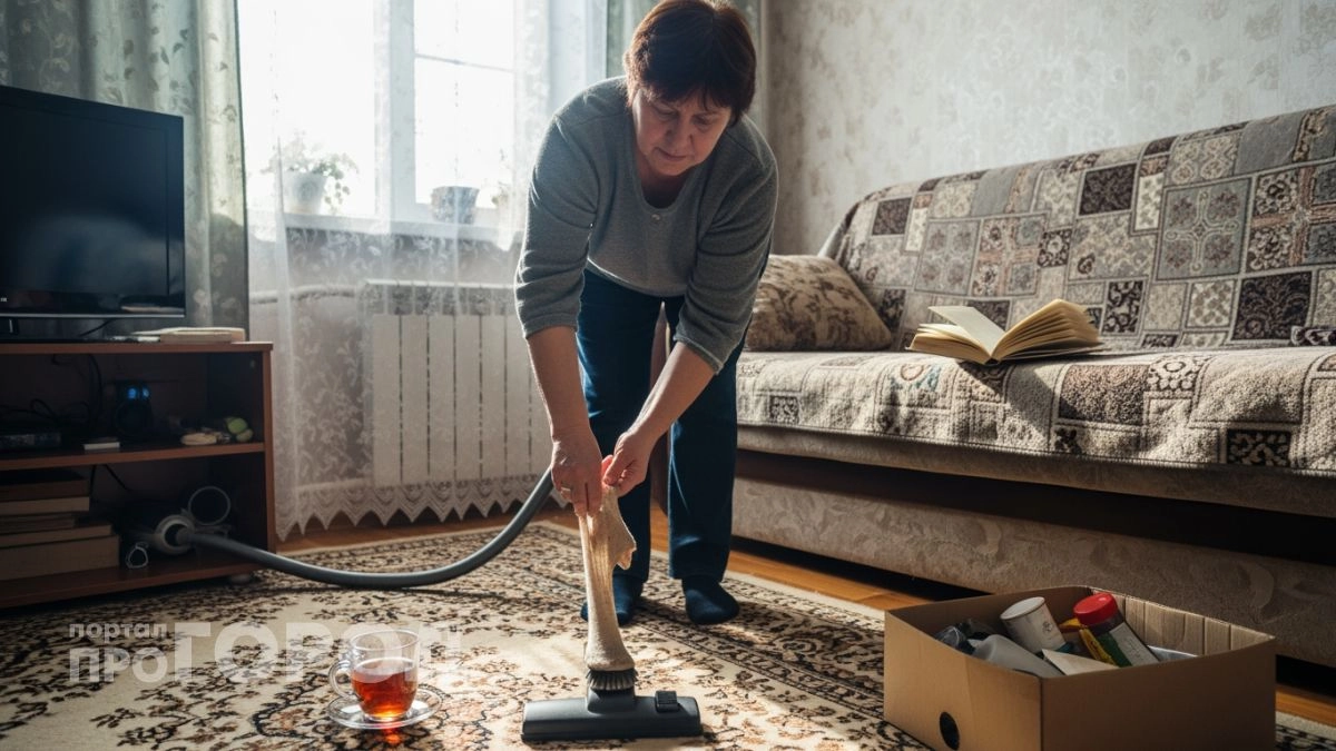 Больше не трачу часы на уборку: надеваю носок на трубу пылесоса и наслаждаюсь идеальной чистотой целый месяц