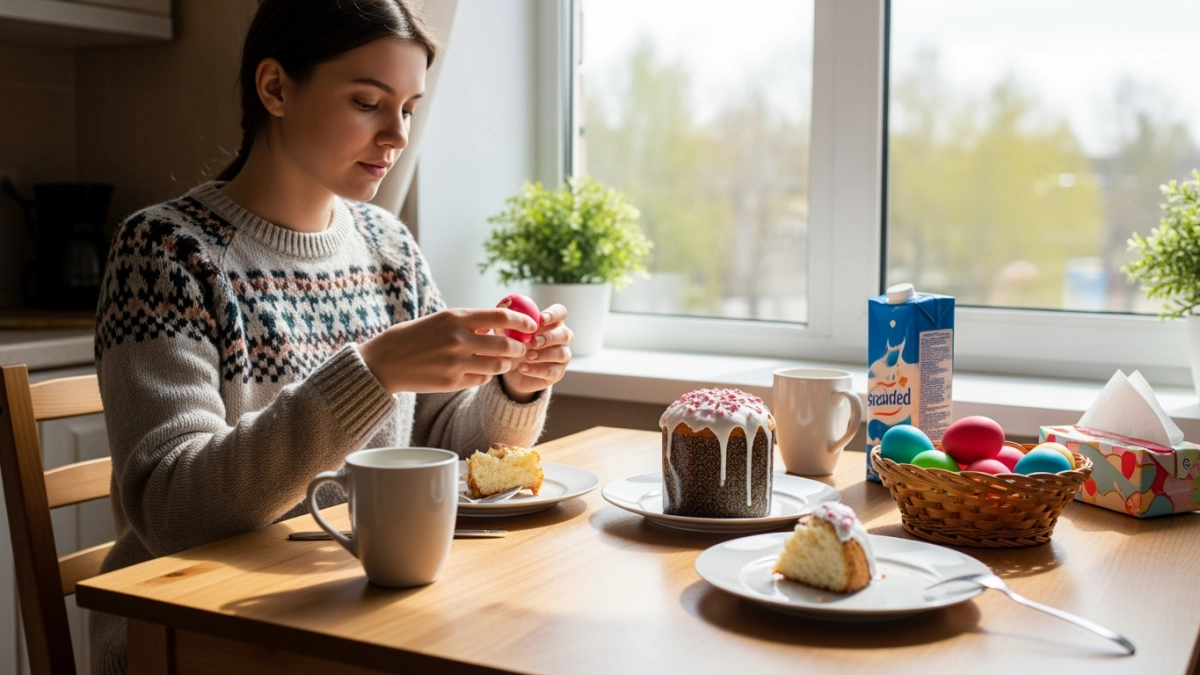 Одно-два яйца и кусок кулича: врачи назвали безопасную норму на Пасху