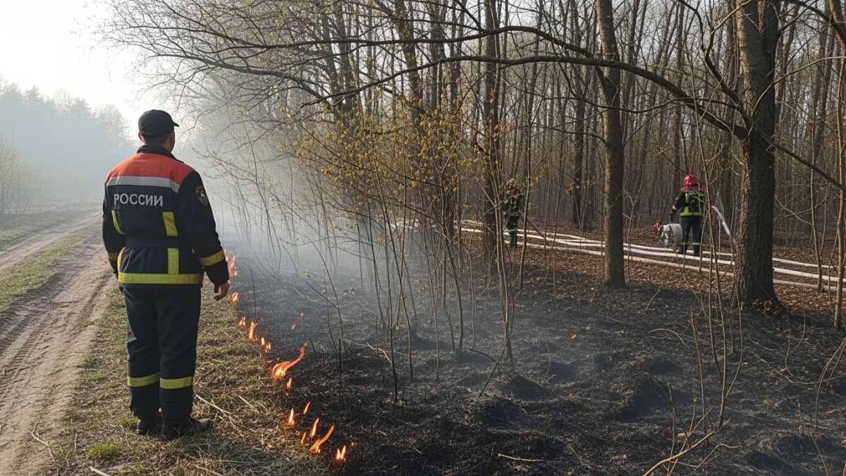 Четыре пожара за один день: 30 га сгорело в Приморье по вине людей