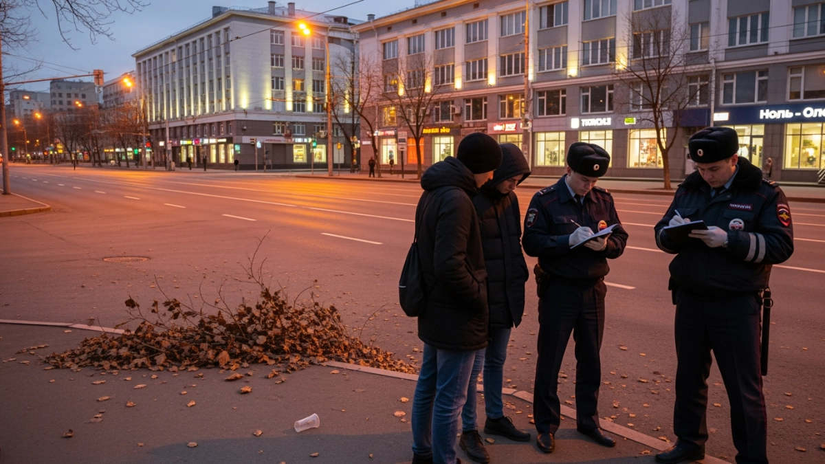 Двое молодых владивостокцев задержаны за стрельбу в центре города