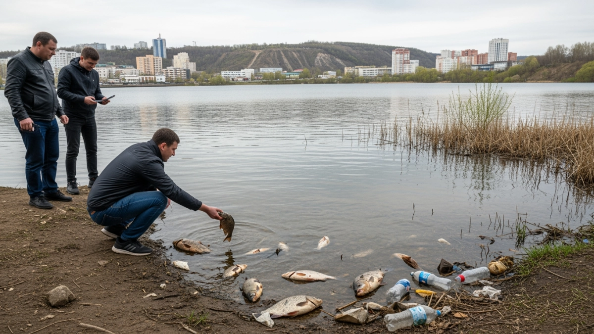Прокуратура взяла под контроль гибель рыбы в озере Партизанска
