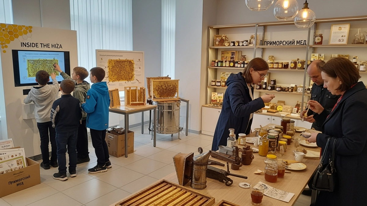 Первый в России музейно-дегустационный комплекс мёда открылся во Владивостоке