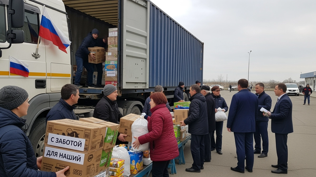 Владивосток отправил 10 тонн гуманитарной помощи участникам СВО через всю страну