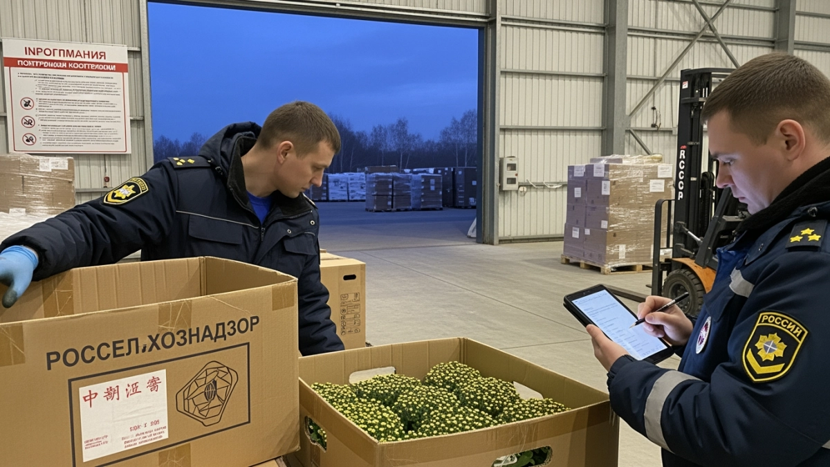 В Приморье задержали 20 тысяч цветов из Китая с карантинным вредителем