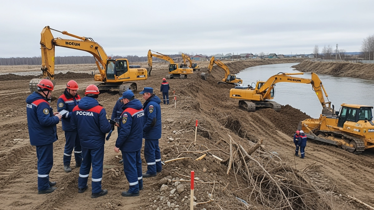 В Приморье из реки Шкотовка извлекли 55 тысяч кубометров грунта