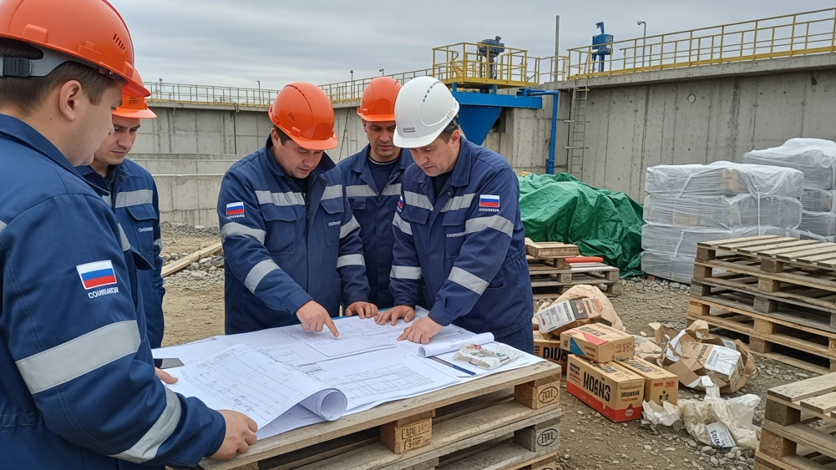 На острове Русский реконструируют очистные сооружения за 4 млрд рублей