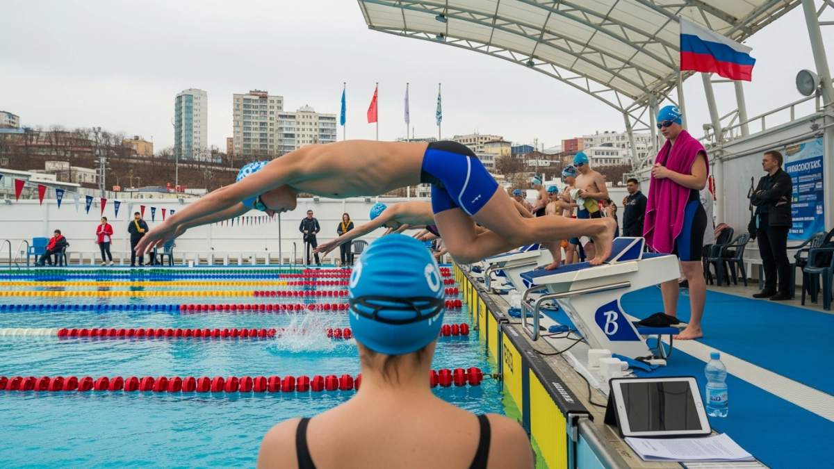 Владивосток собрал пловцов из 27 регионов на трёх турнирах сразу