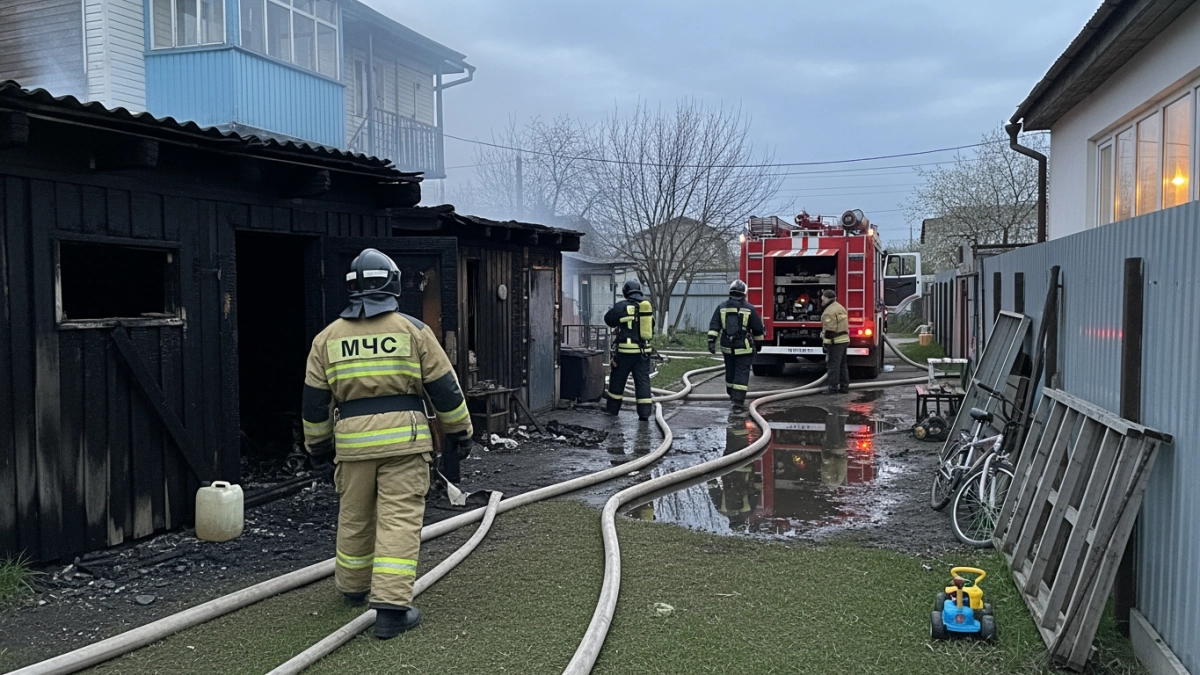 В Приморье за сутки 77 пожаров: огонь с надворных построек перешёл на жилые дома