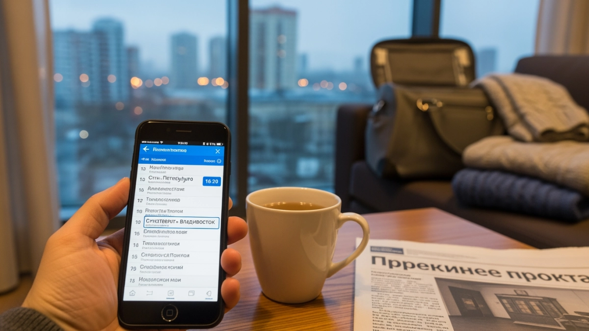 Петербург — Владивосток напрямую: 8 часов ночного перелёта с 19 июня