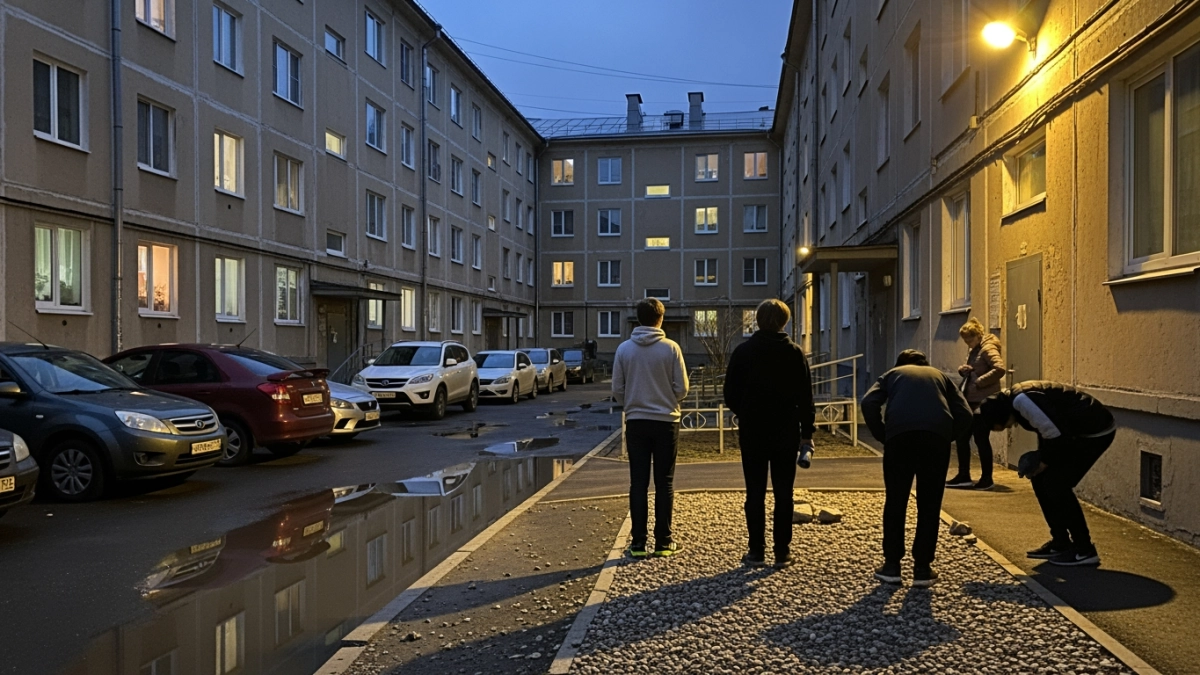 Дети разбили машины в Артёме: записи камер переданы в полицию