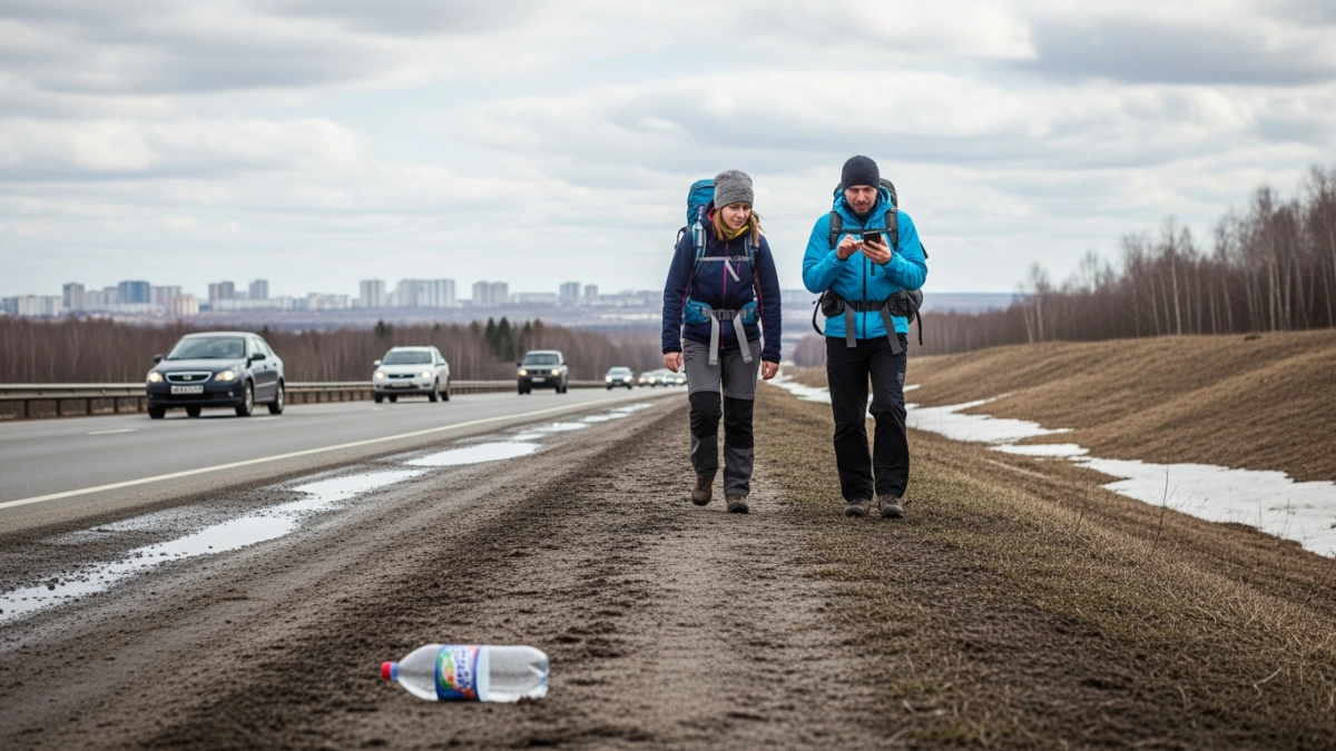 Москвичи прошли 2000 км до Владивостока и получили паспорт уральца