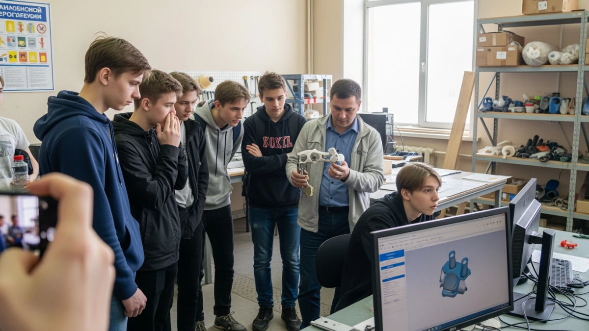 Школьники из Приморья побывали на предприятиях, где делают протезы и коляски из карбона