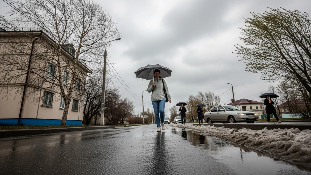Циклон принесёт в Приморье дожди со снегом и тепло до +18°C