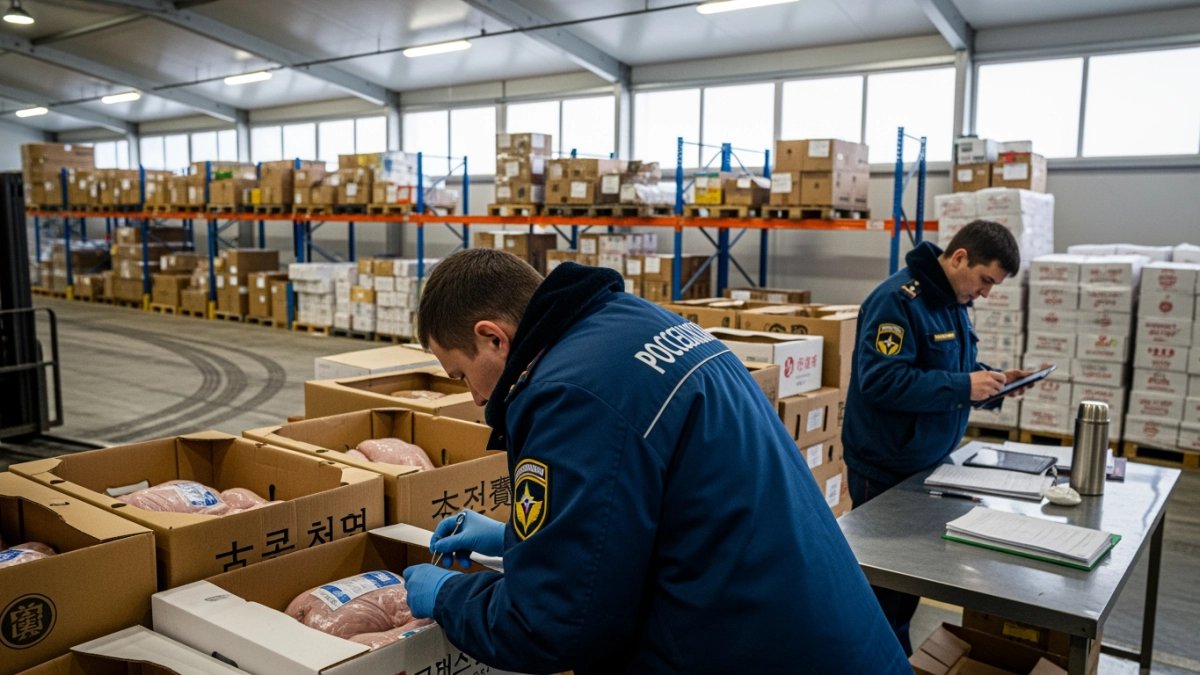 Россельхознадзор забраковал 27 тонн курятины из Китая из-за антибиотика