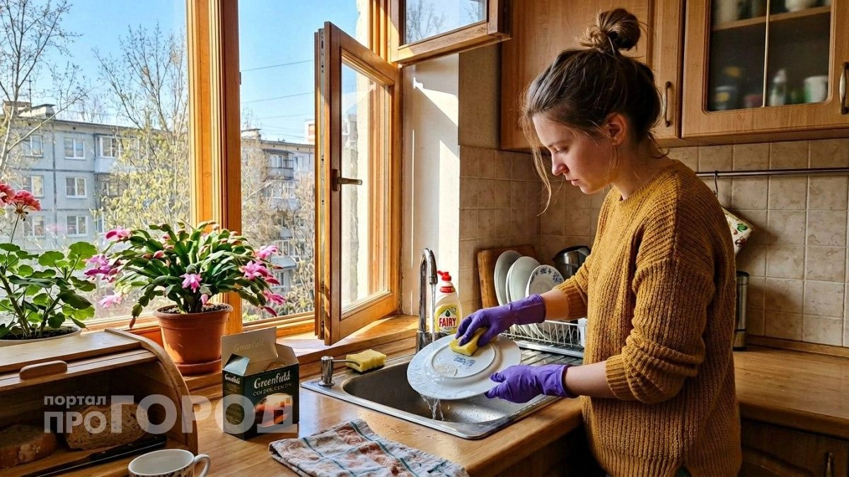 Больше не мучаюсь с липкими следами на посуде: трачу 44 рубля и очищаю любую поверхность за пару движений