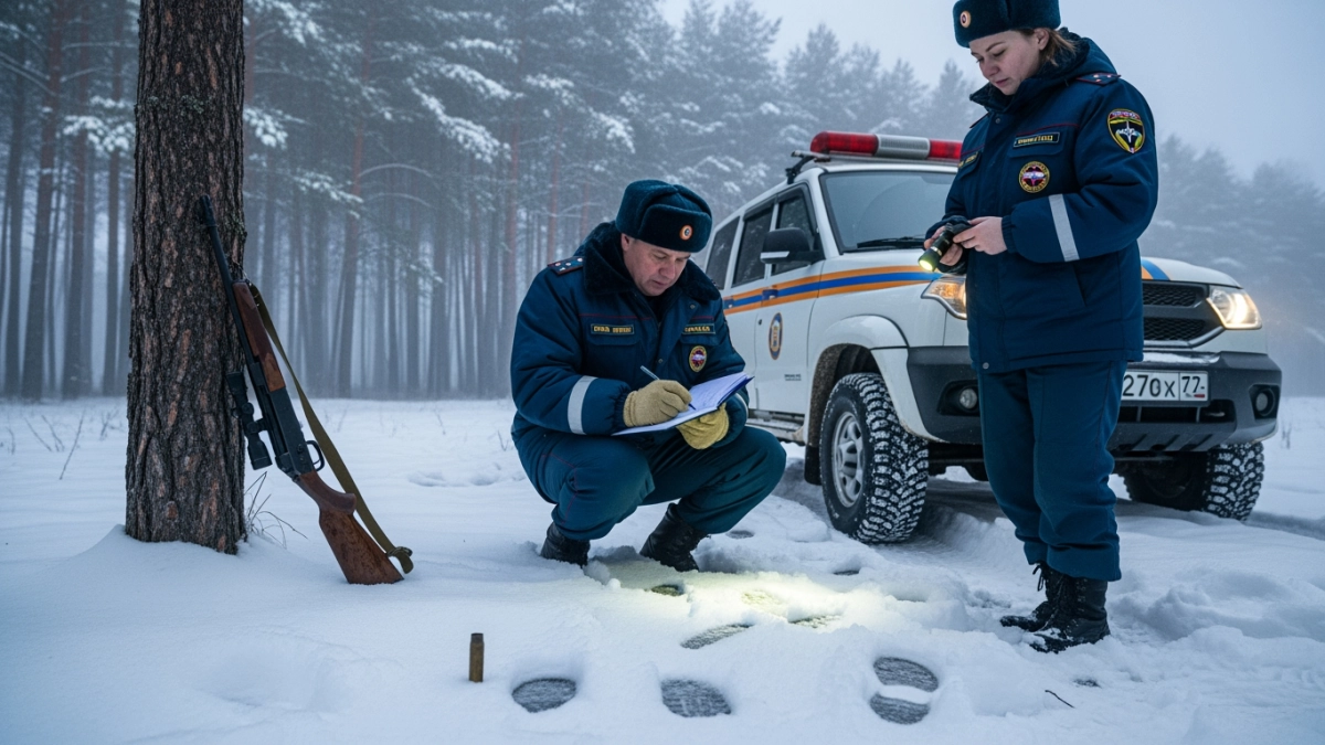 Житель Приморья застрелил краснокнижного тигра и спрятал тушу в снегу