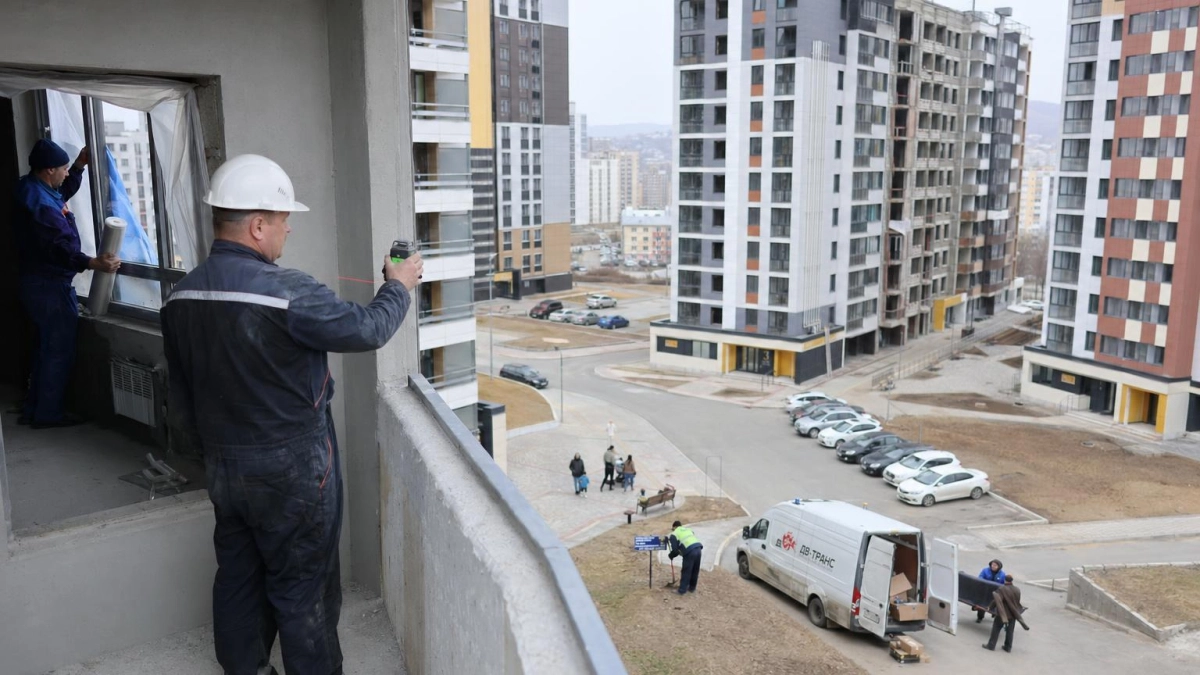 Приморье вошло в топ-6 по вводу жилья, опередив большинство регионов России