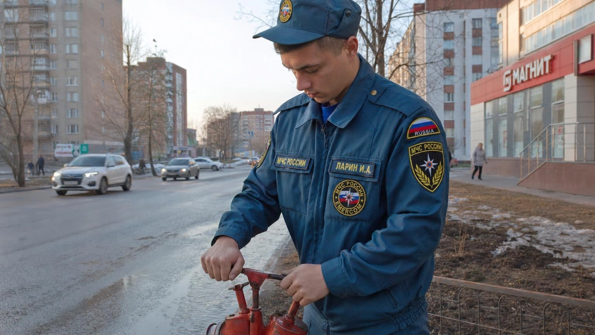 На улице Бурачка во Владивостоке вспыхнул сильный пожар