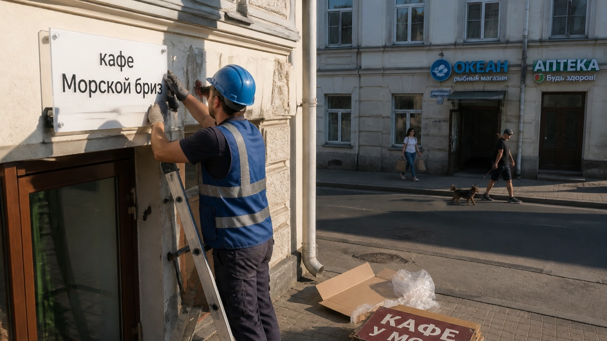 Владивосток русифицирует вывески до Восточного экономического форума в сентябре
