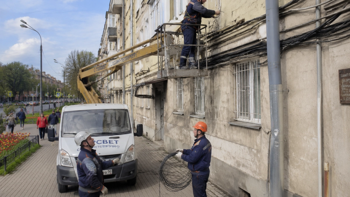 Во Владивостоке за год сняли десятки километров бесхозных проводов