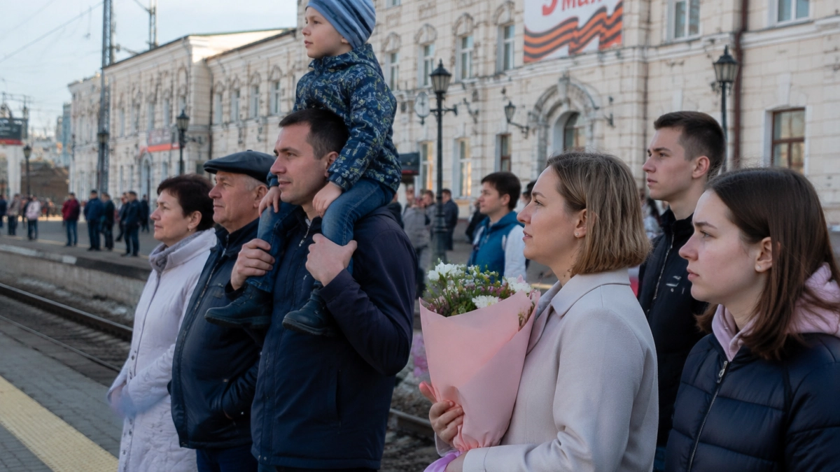 «Поезд Победы» прибыл во Владивосток: репортаж из вагонов