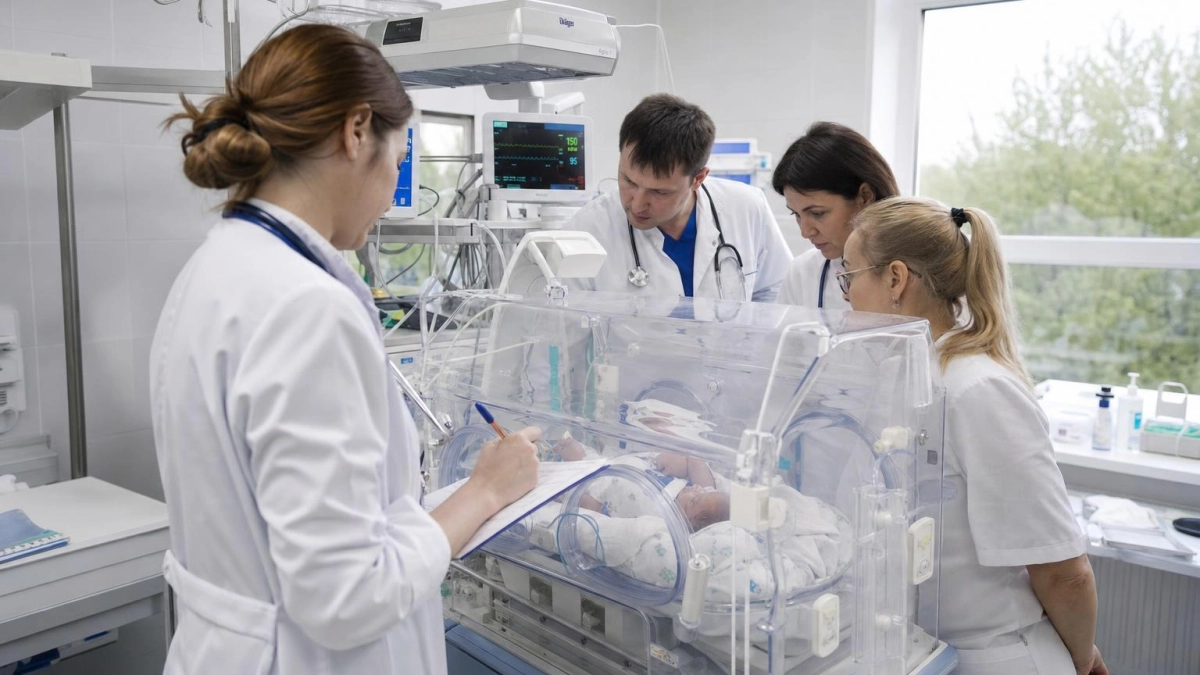 Девочка весом 460 граммов из Владивостока окрепла и улетела домой на Камчатку