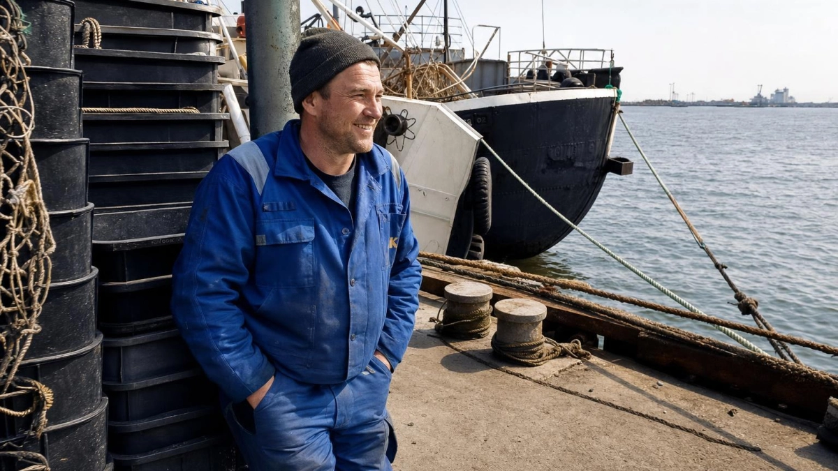 Уставший тюлень прицепился к канатам судна и развеселил моряков Владивостока