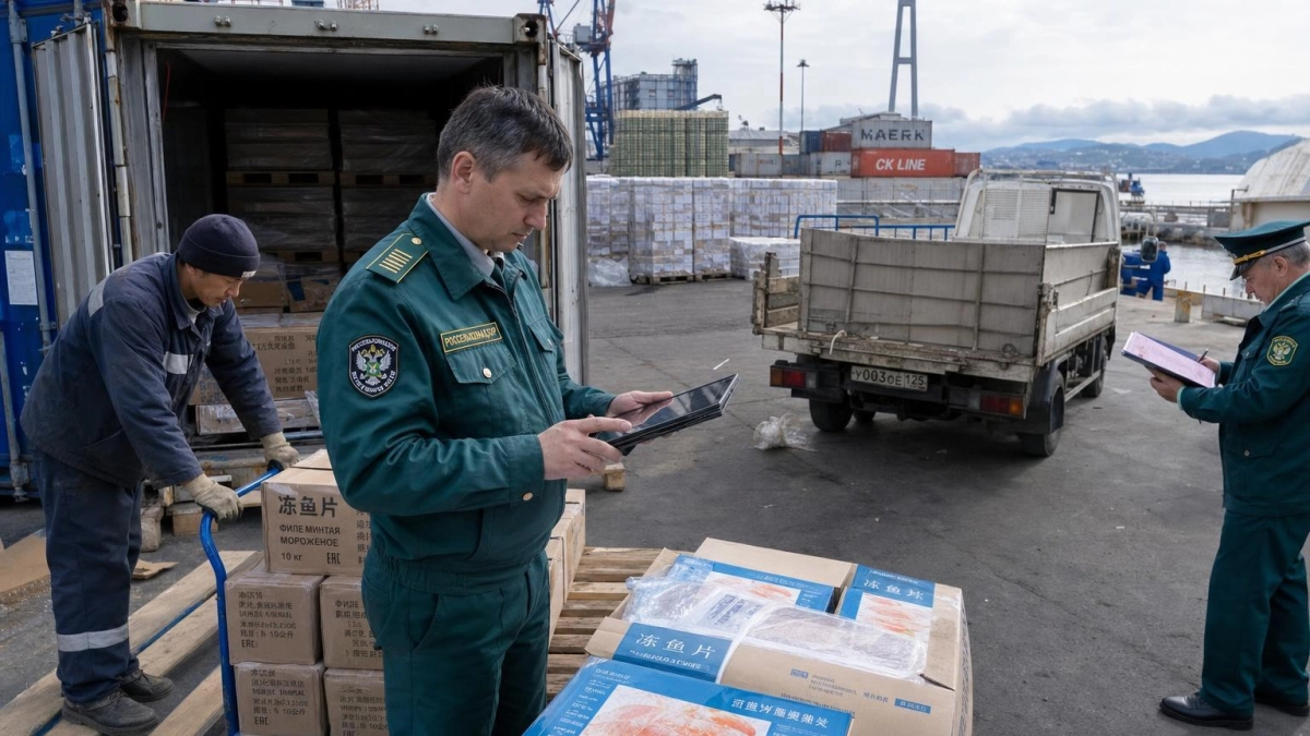 45 тонн китайского угря и тунца задержали во Владивостоке из-за маркировки