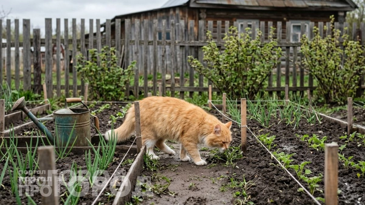Больше не трачу время на уборку грядок от котов: эта кухонная специя отвадила пушистых навсегда
