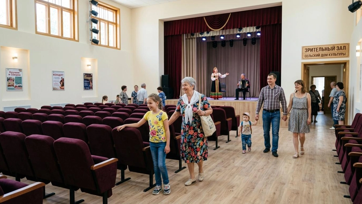 ДК «Нива» в Уссурийском округе открылся после капремонта — зданию 55 лет