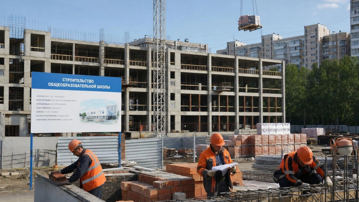 Школу на Патрокле достроят к 2029 году за 4,17 млрд рублей