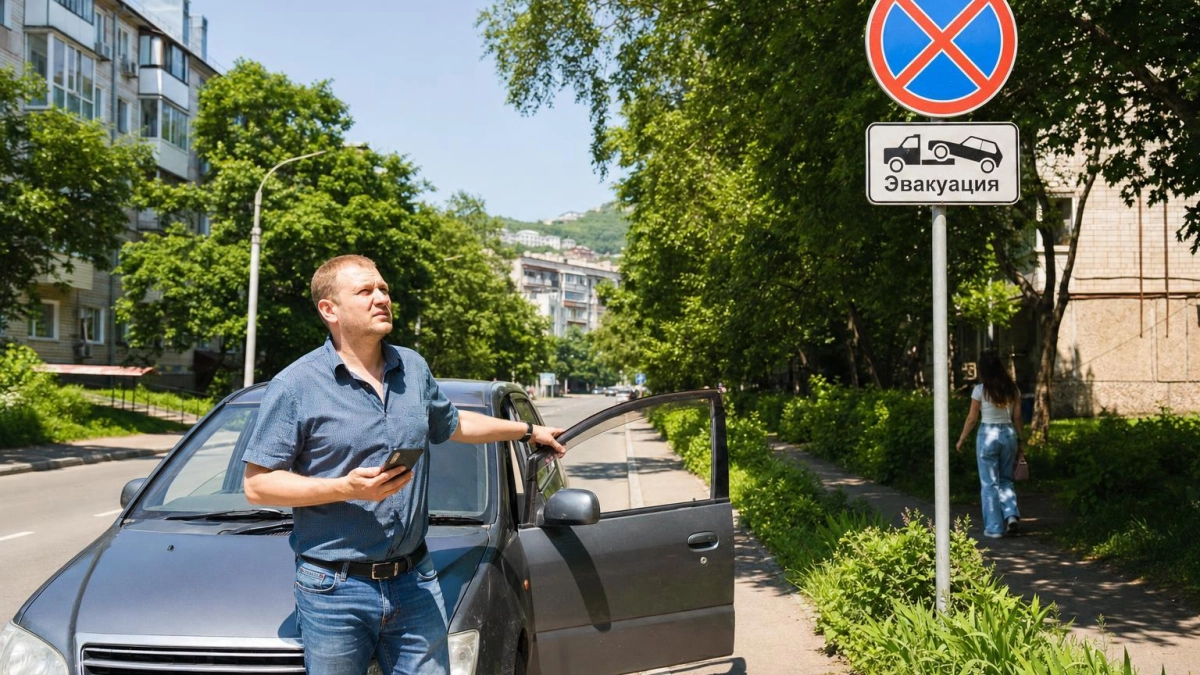 Во Владивостоке запретили парковку на улице Басаргина после жалоб жителей