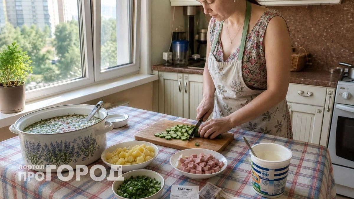 Выбросила квас и кефир из холодильника: теперь делаю освежающую грузинскую окрошку по новому рецепту