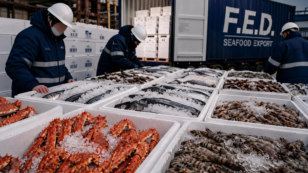 Из Приморья за неделю экспортировали 6,1 тысячи тонн рыбы и морепродуктов
