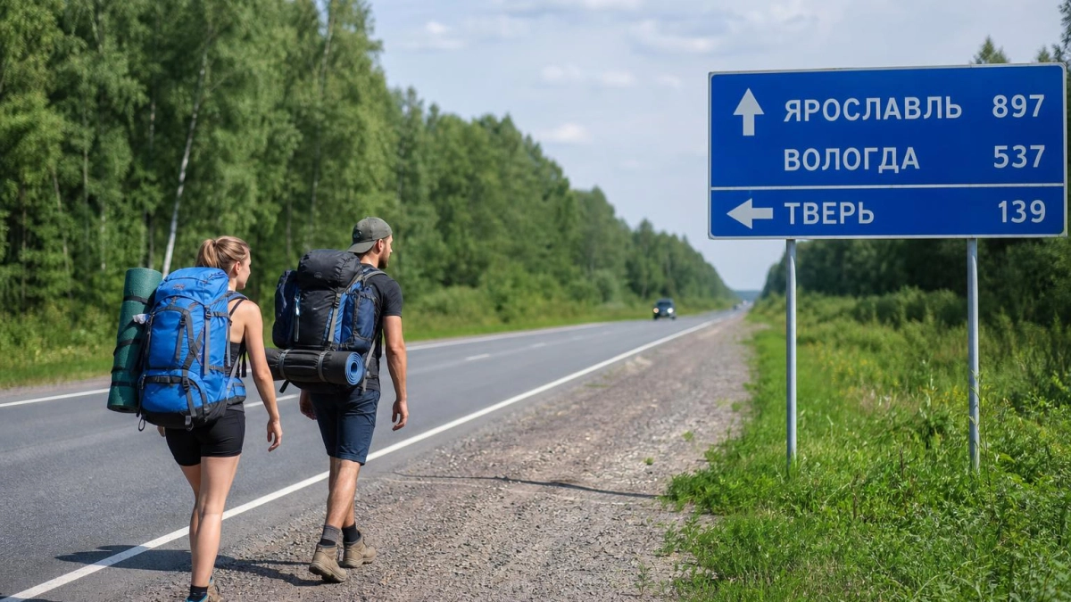 Молодожены прошли пешком из Москвы во Владивосток за 152 дня