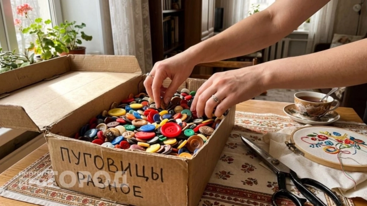 Перестала выбрасывать пуговицы со старой одежды: теперь мастерю из них интерьерные вещи как из бутика