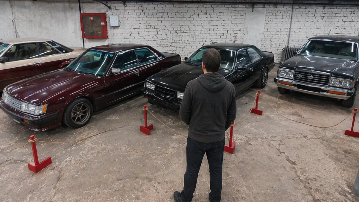 Из музея JDM «Гайдзин» во Владивостоке вывозят коллекцию из более 35 автомобилей