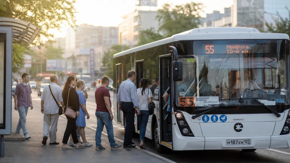 Во Владивостоке автобус № 7 начнёт первый рейс раньше по просьбам жителей