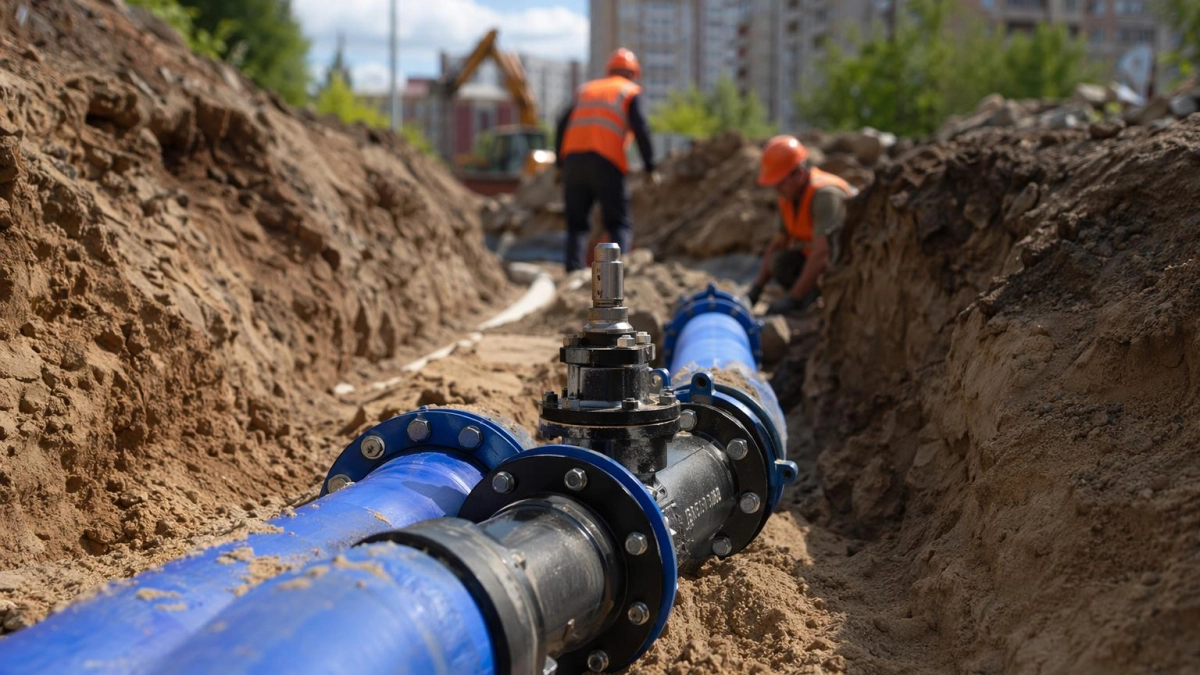 В Приморском округе по нацпроекту обновят водопровод и установят пожарный гидрант