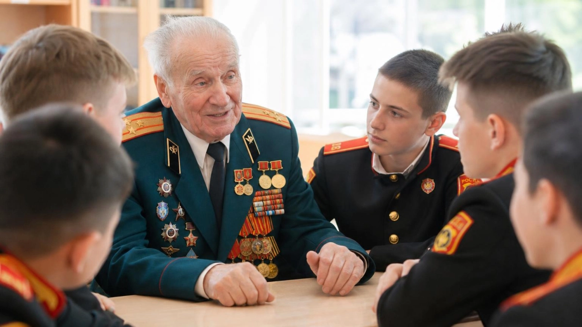 Почётный гражданин Владивостока Гарольд Кузнецов отмечает 95-летие и 45 лет в школе