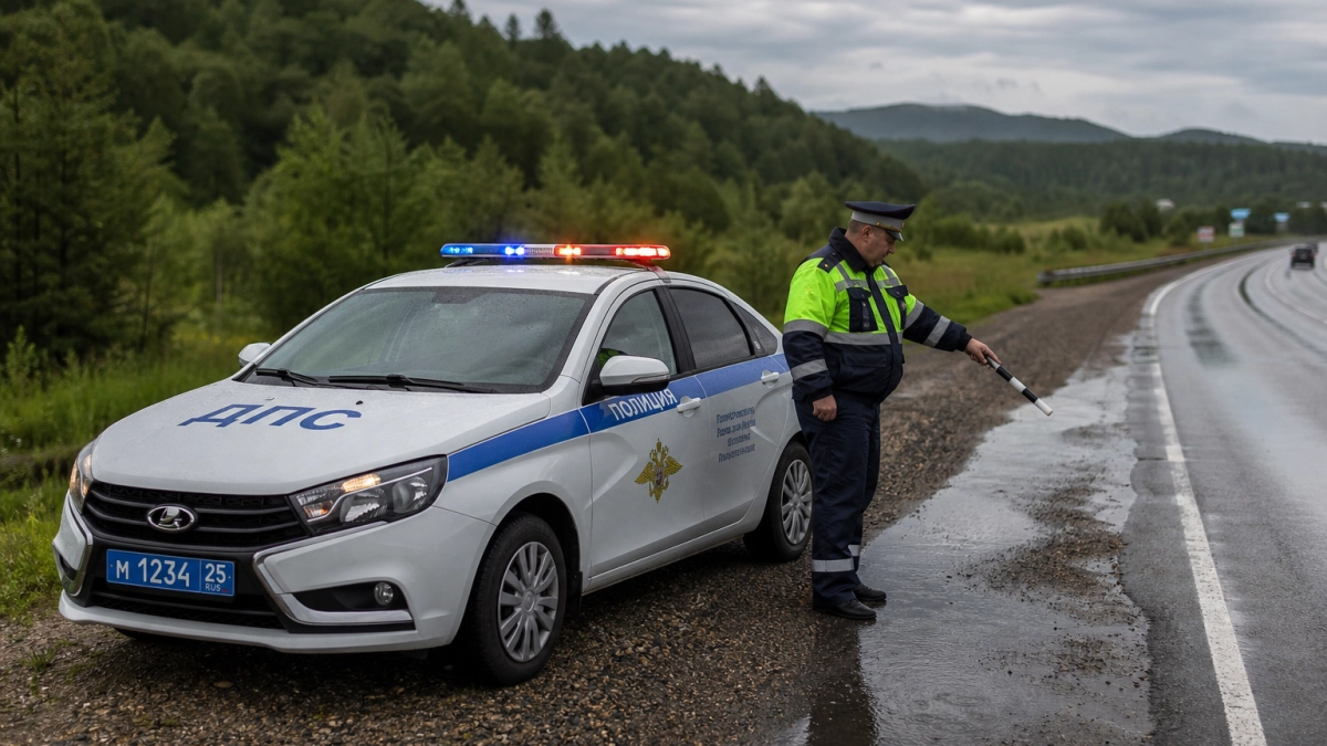 В Приморье сохраняются ограничения на дорогах из за переливов и закрытого моста