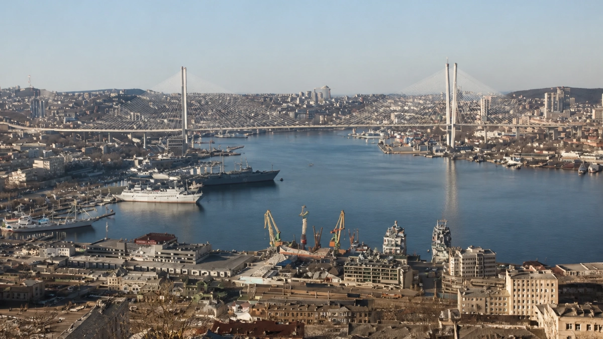 Золотому мосту во Владивостоке исполнилось 14 лет со дня открытия
