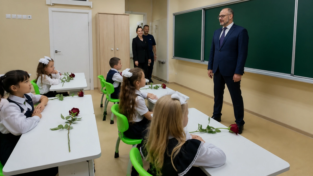 Во Владивостоке на Патрокле открыли начальную школу с интерактивными классами