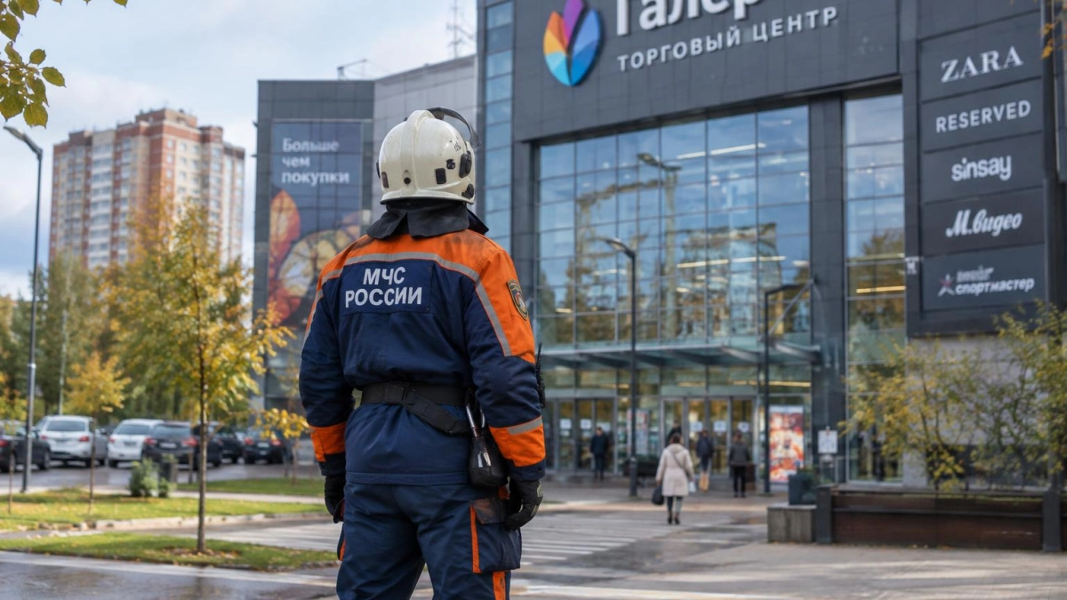 Во Владивостоке в ТЦ на Красного Знамени загорелась табачная стойка