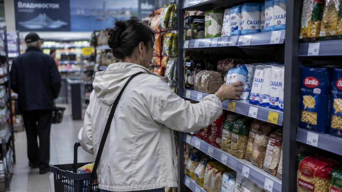 Инфляция в Приморье замедлилась до 6,7%, но сахар и техника подорожали