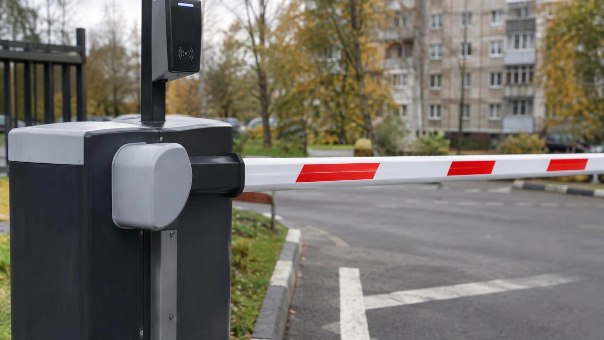 Во Владивостоке шлагбаум на Семёновской ещё настраивают и мэрия его не приняла